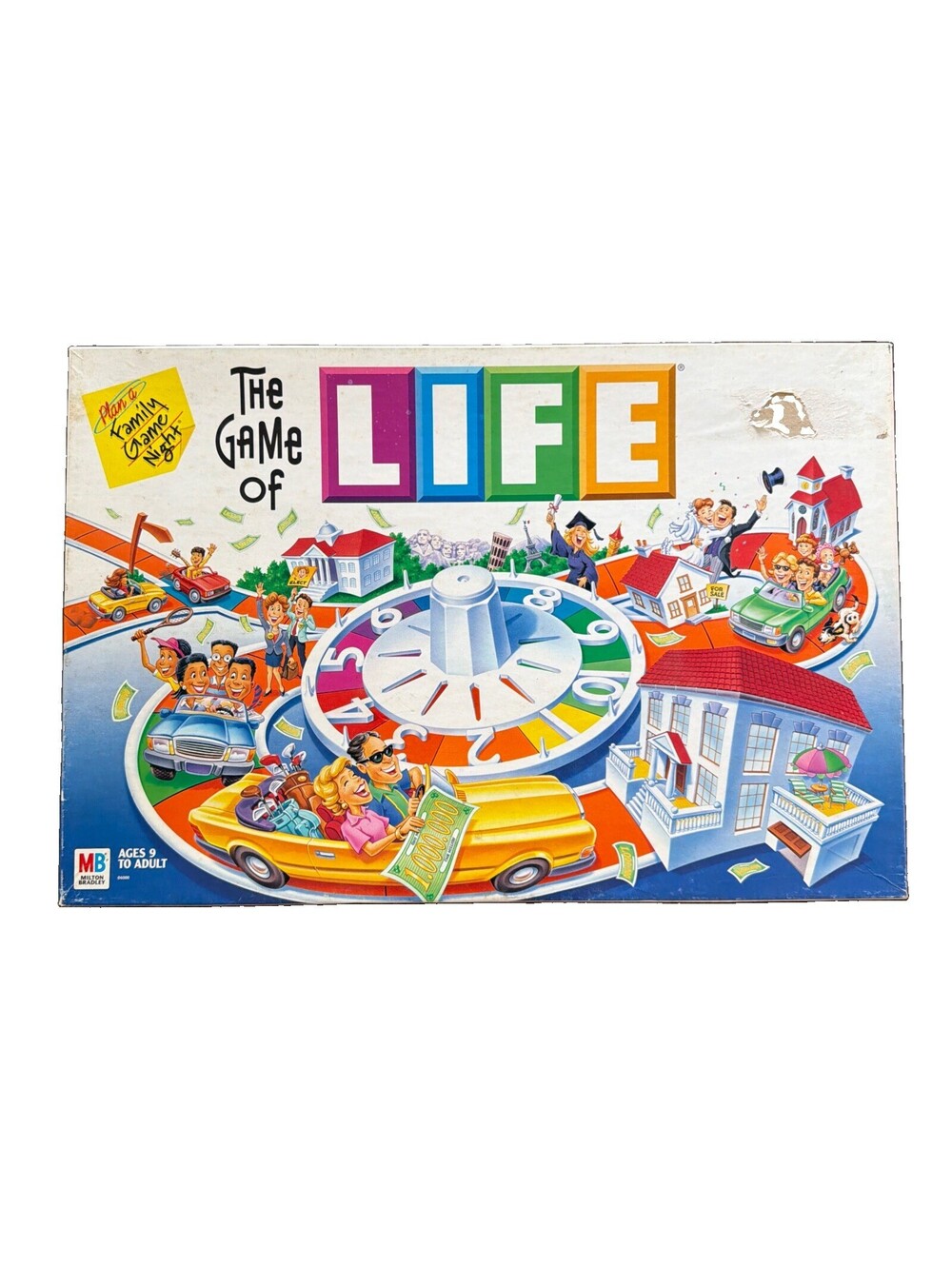 The Game of Life 2002 Milton Bradley Classic Board Game Complete Family Fun